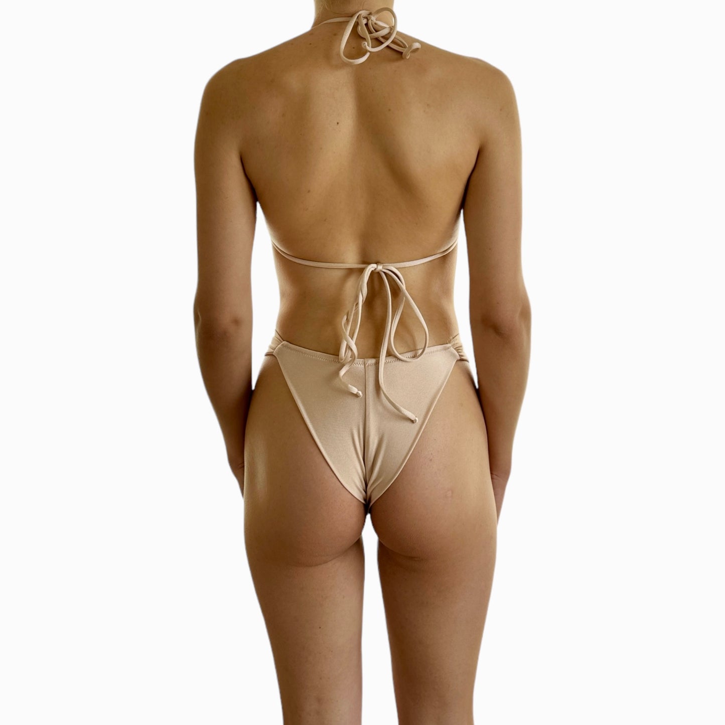 BIKINI PIUME CHAMPAGNE